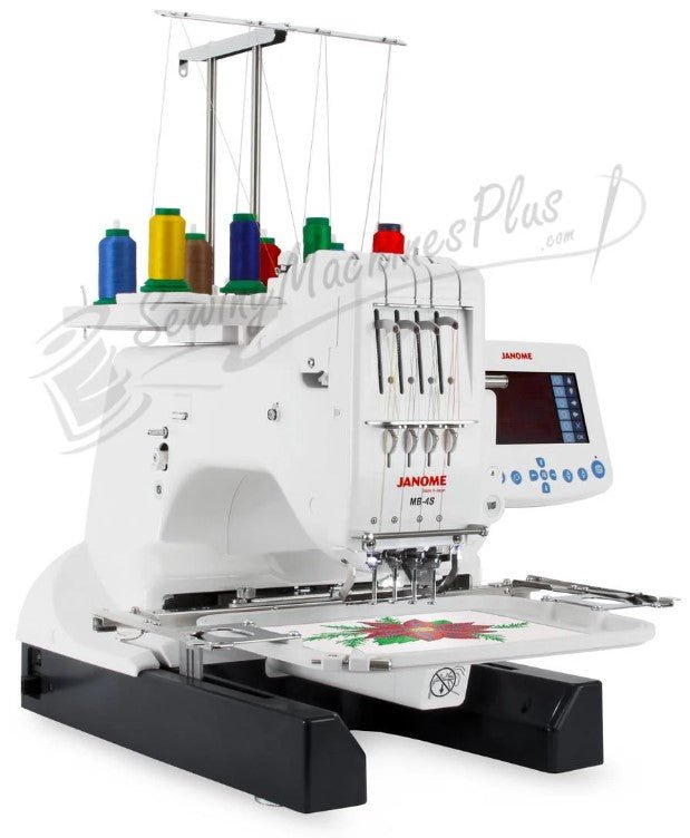 Janome MB - 4Se Four - Needle Embroidery Machine (OPEN BOX MODEL) - Sewingmachinesplus.com