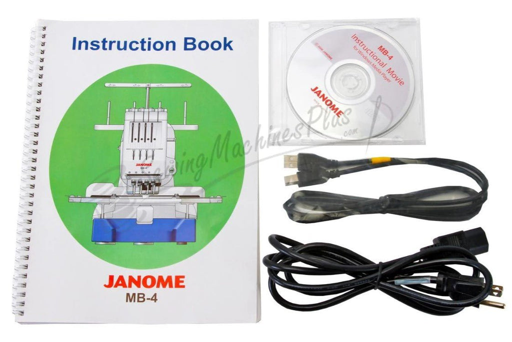 Janome MB - 4Se Four - Needle Embroidery Machine (OPEN BOX MODEL) - Sewingmachinesplus.com