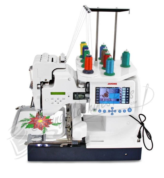 Janome MB - 4Se Four - Needle Embroidery Machine (OPEN BOX MODEL) - Sewingmachinesplus.com
