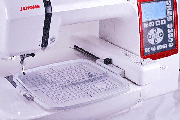 Janome Memory Craft MC230E Embroidery only Machine