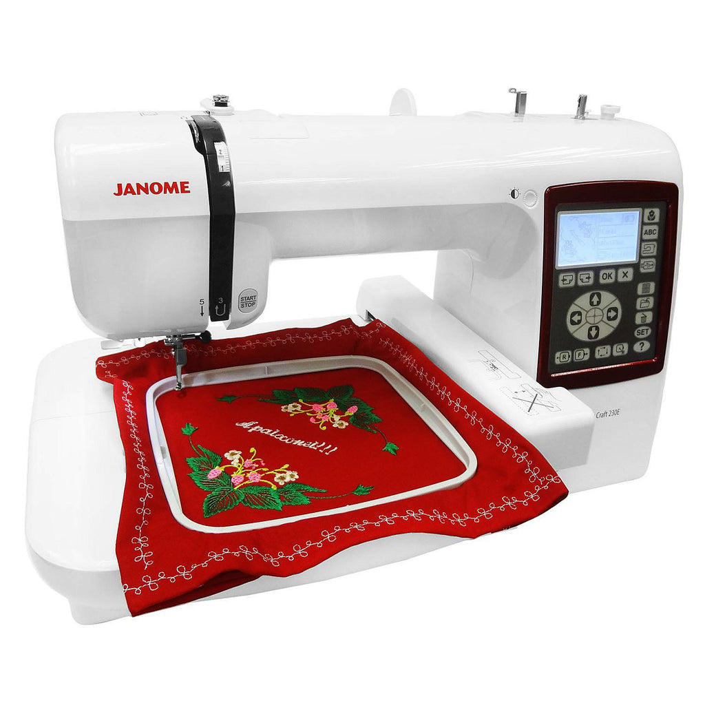 Janome Memory Craft MC230E Embroidery only Machine