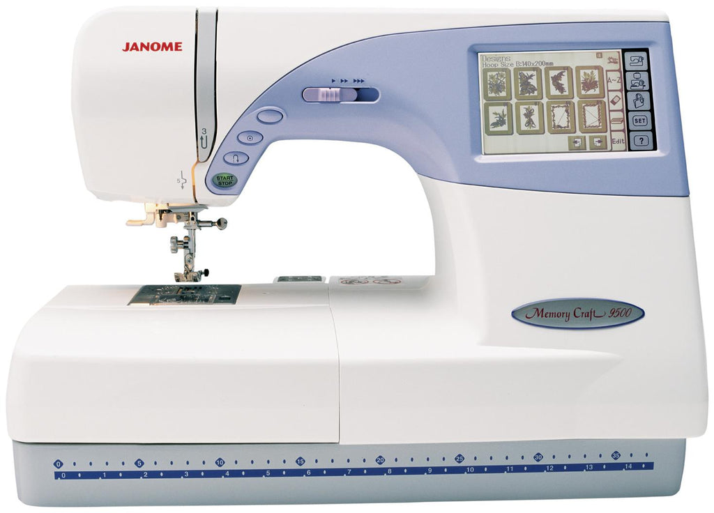 Janome Memory Craft 9500 Sewing Machine Mega - Deal - Sewingmachinesplus.com