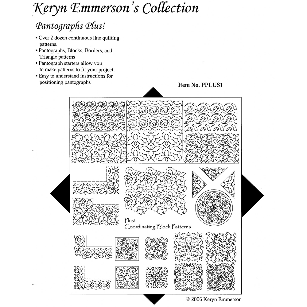 Golden Threads Pantographs Plus - PPLUS1