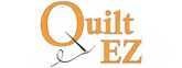 Logo of Quilt EZ with a stylized quilt design
