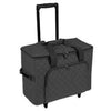 Hemline Black Studio Collection Machine Trolley Bag MR4680.2.BK
