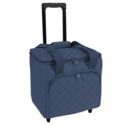 Hemline Slate Blue Studio Collection Serger Trolley Bag MR4681.2.BL