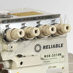 Reliable MSK - 3314N - CF7 - 40H Serger w/ Semi - Submerged Table, Motor & FREE Lamp - Sewingmachinesplus.com