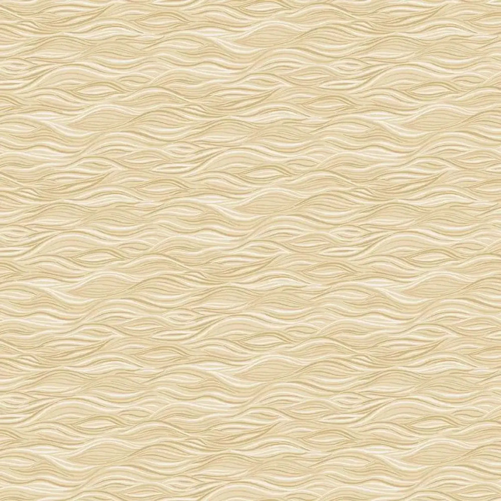 Driftwood Ripples Cream quilting fabric with soft flowing ripple lines on a cream background by Makower UK