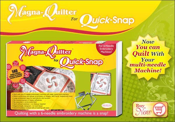 Magna-Quilter for Quick-Snap - Baby Lock / Brother 6 & 10 Needle Machines