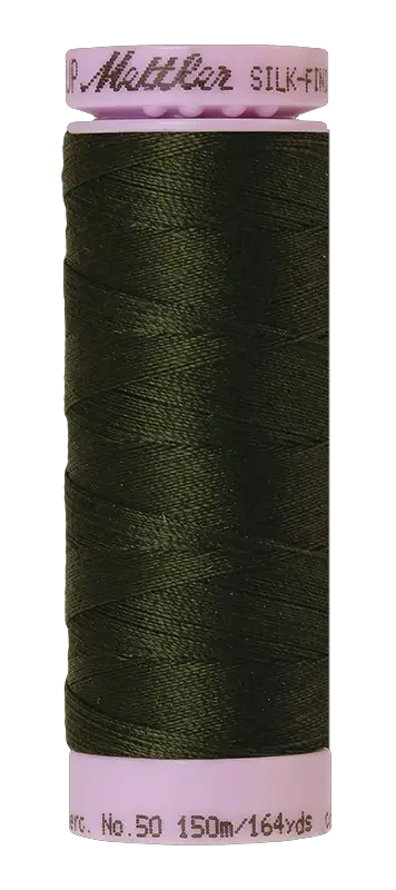 Mettler Silk-Finish 164 Yards, 50 wt. - Color Holly - 100% Cotton (9105-0554)