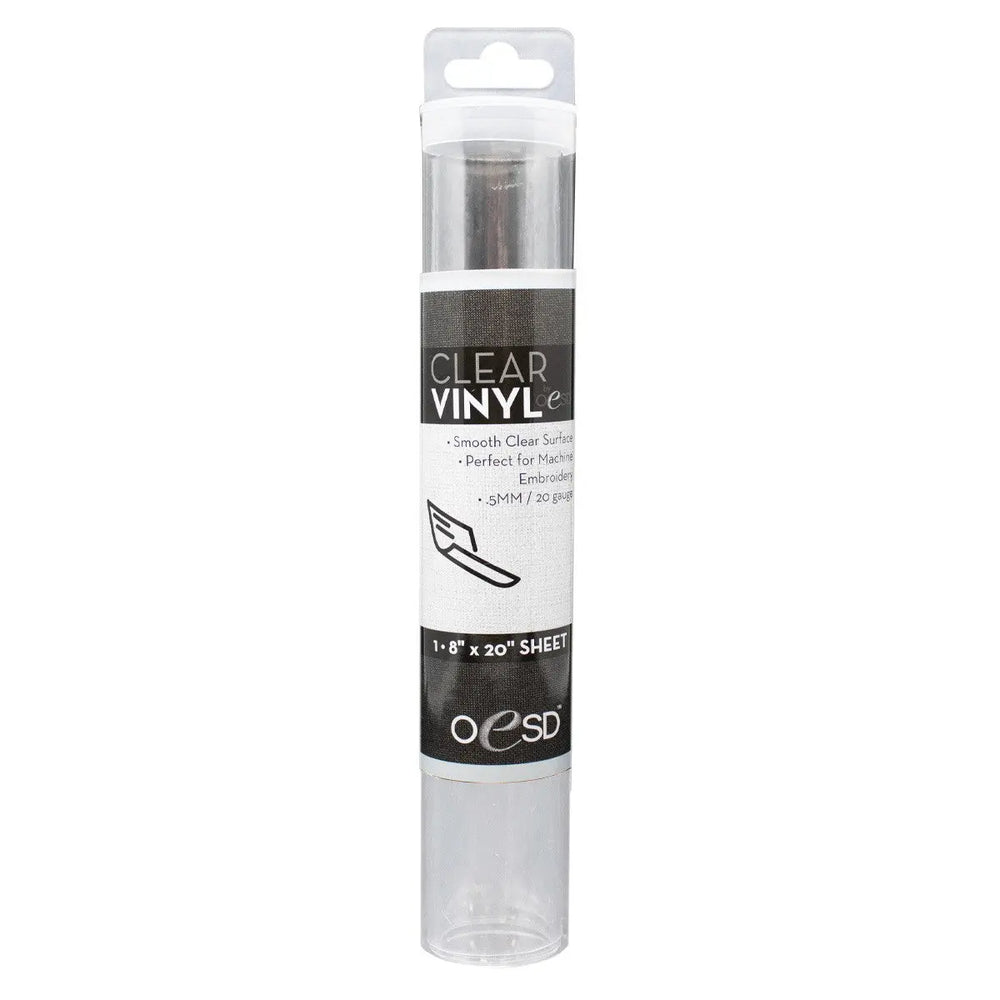 OESD Clear Vinyl 8in x 20in - Sewingmachinesplus.com