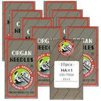 Organ Universal Needles for household machines - pack of 100