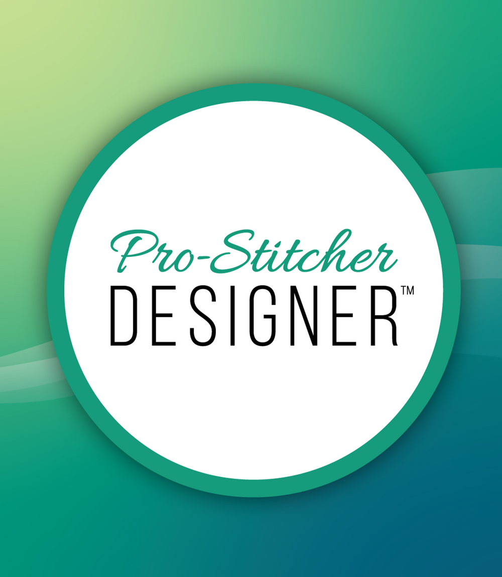 Pro-Stitcher Designer •	Stand-Alone Unit-contains digital program and serial numbers. Customer downloads program and registers program using serial numbers