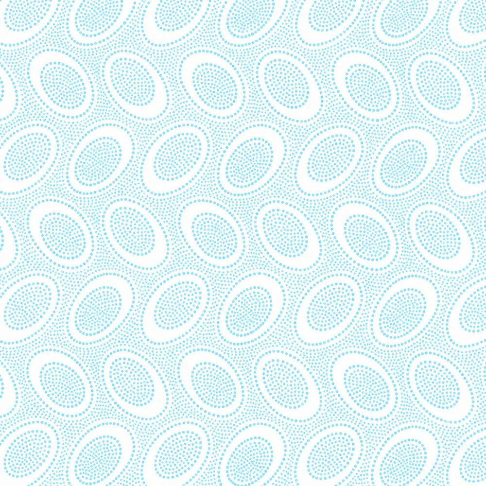 Aboriginal Dot Water Quilting Fabric | PWGP071.WATER