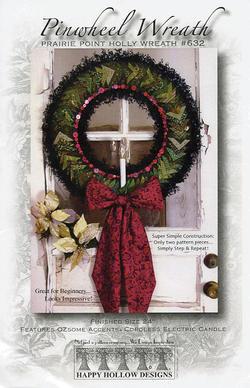 Pinwheel Wreath Pattern and Accessories