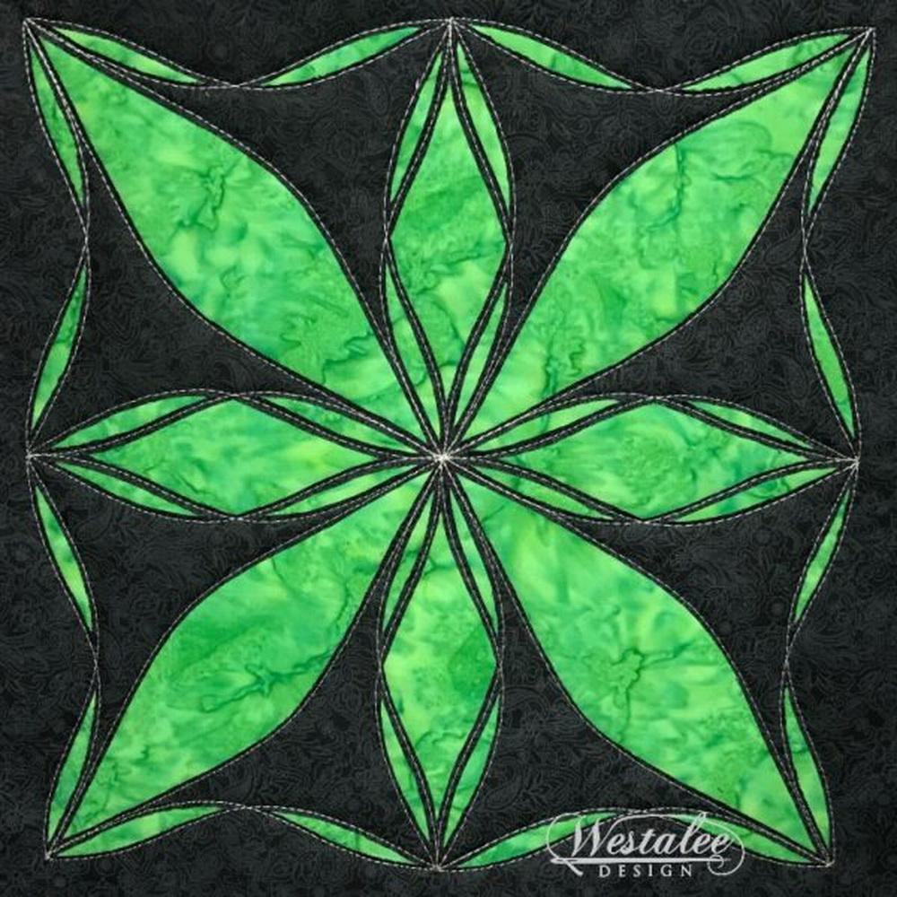 Westalee Design Flying Bell Curve Triangle Templates London Collection (Curve Complete Template Set)