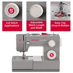 SINGER Heavy Duty 6380 Sewing Machine - Sewingmachinesplus.com