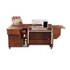Sydney Lite XL Sewing Cabinet Hydraulic Lift, Multiple Finishes Available - Sewingmachinesplus.com