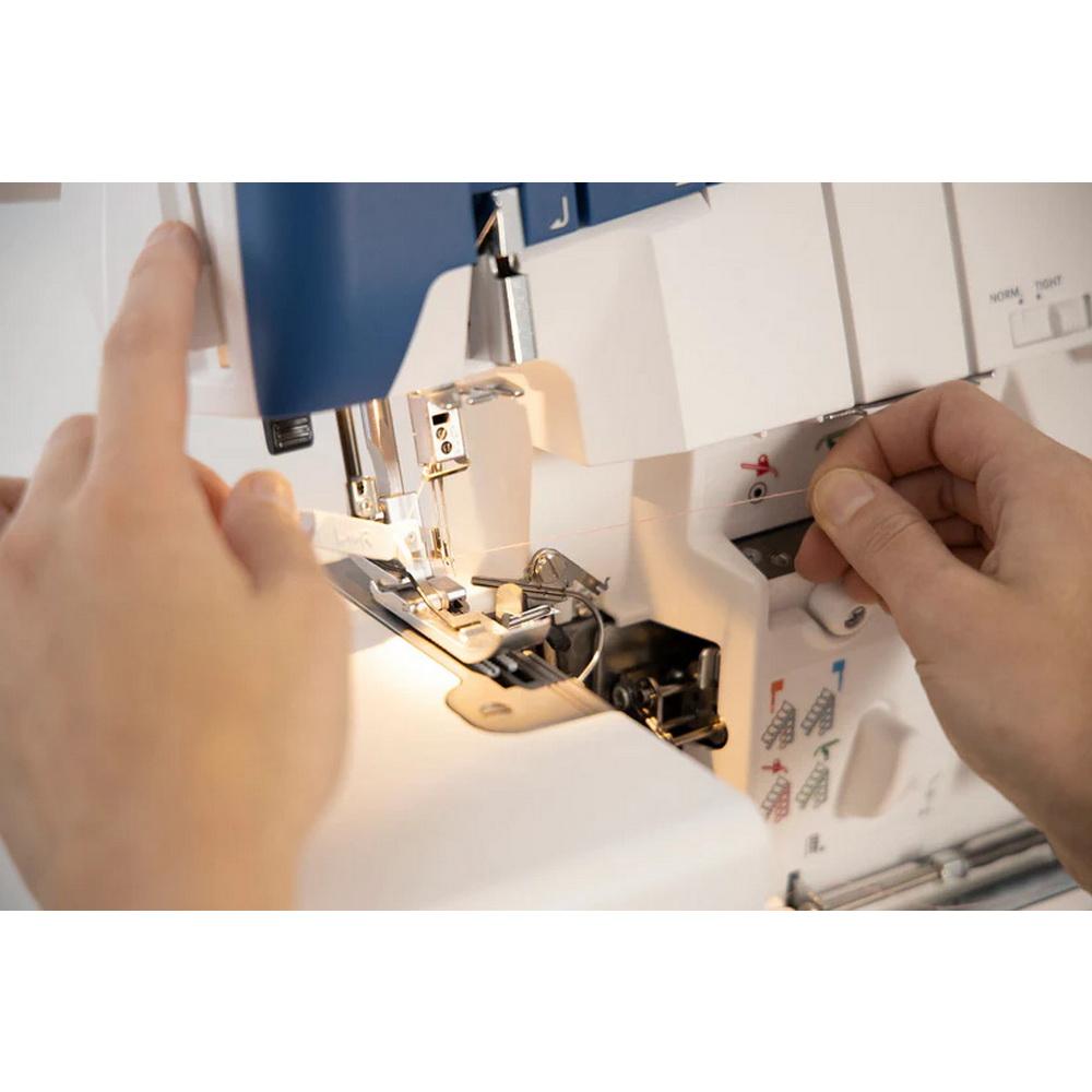 Husqvarna Viking Amber Air S400 Overlocker - Sewingmachinesplus.com