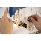 Husqvarna Viking Amber Air S400 Overlocker - Sewingmachinesplus.com