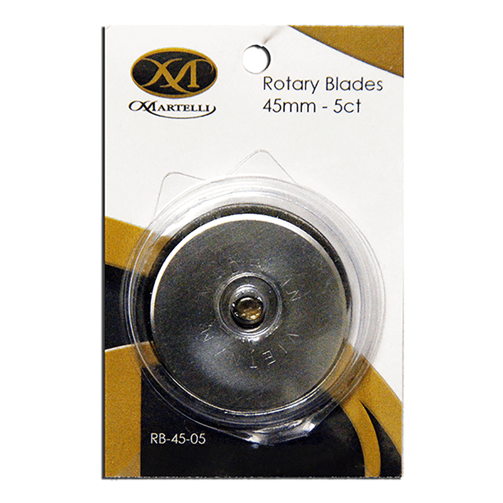 Martelli 45mm 5 pack Replacement Blades - Sewingmachinesplus.com