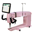 Limited Edition Totally Eighties Pink Handi Quilter Amara 20 inch Longarm Quilter Machine Bundle with Studio Frame (10 or 12ft) and Pro-stitcher