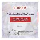 Singer Professional Sew Ware 2.0 Options Software
