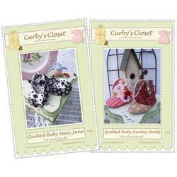 Quilted Baby Shoes and Boots Pattern Set