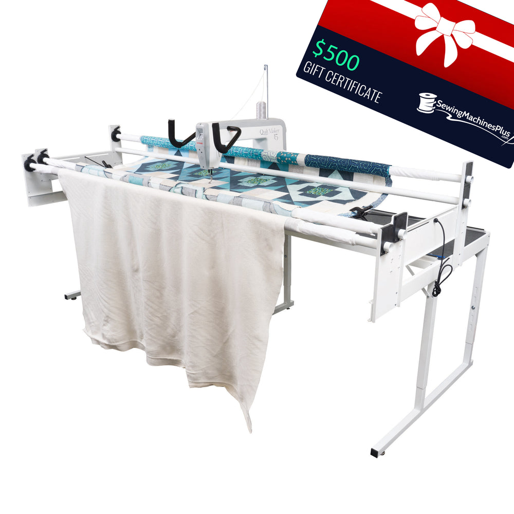 Janome Quilt Maker 15 w/ 8 ft Proframe 8