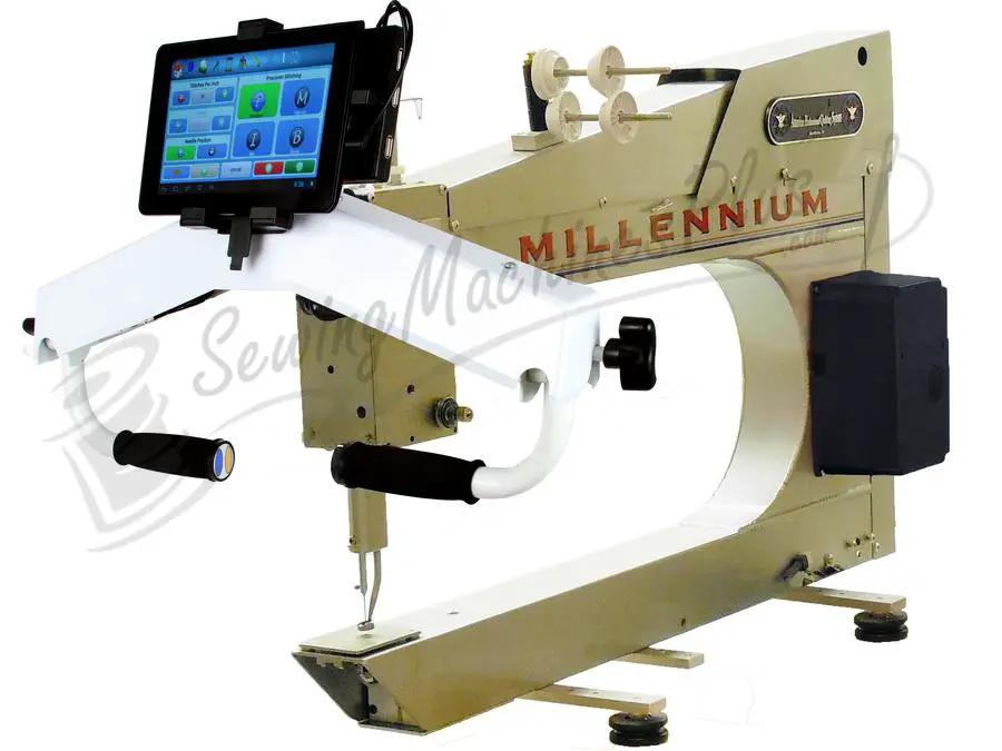 Perfect Stitch Regulator for APQS long-arm quilting by Quilt-EZ on Millennium frame