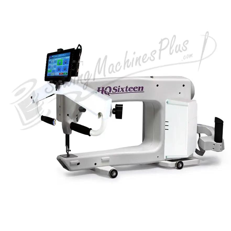 Stitch regulator for HandiQuilter HQ Sixteen longarm with touchscreen display