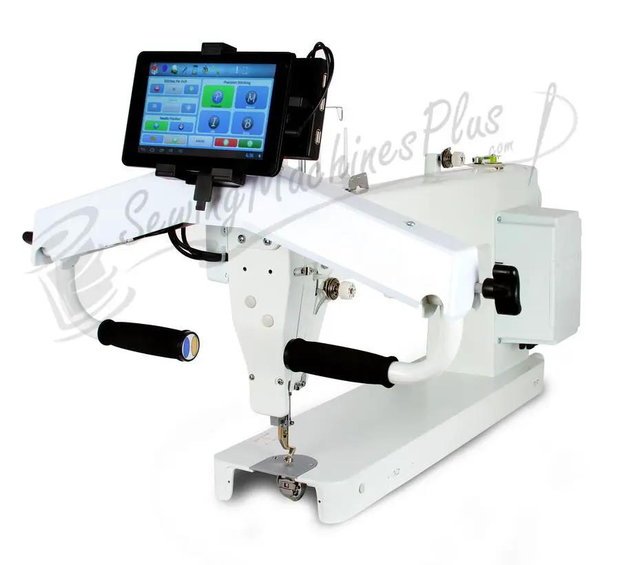 Perfect Stitch Regulator by Quilt-EZ for Tin Lizzie, Viking, PFAFF and Janome long-arm machines, white frame
