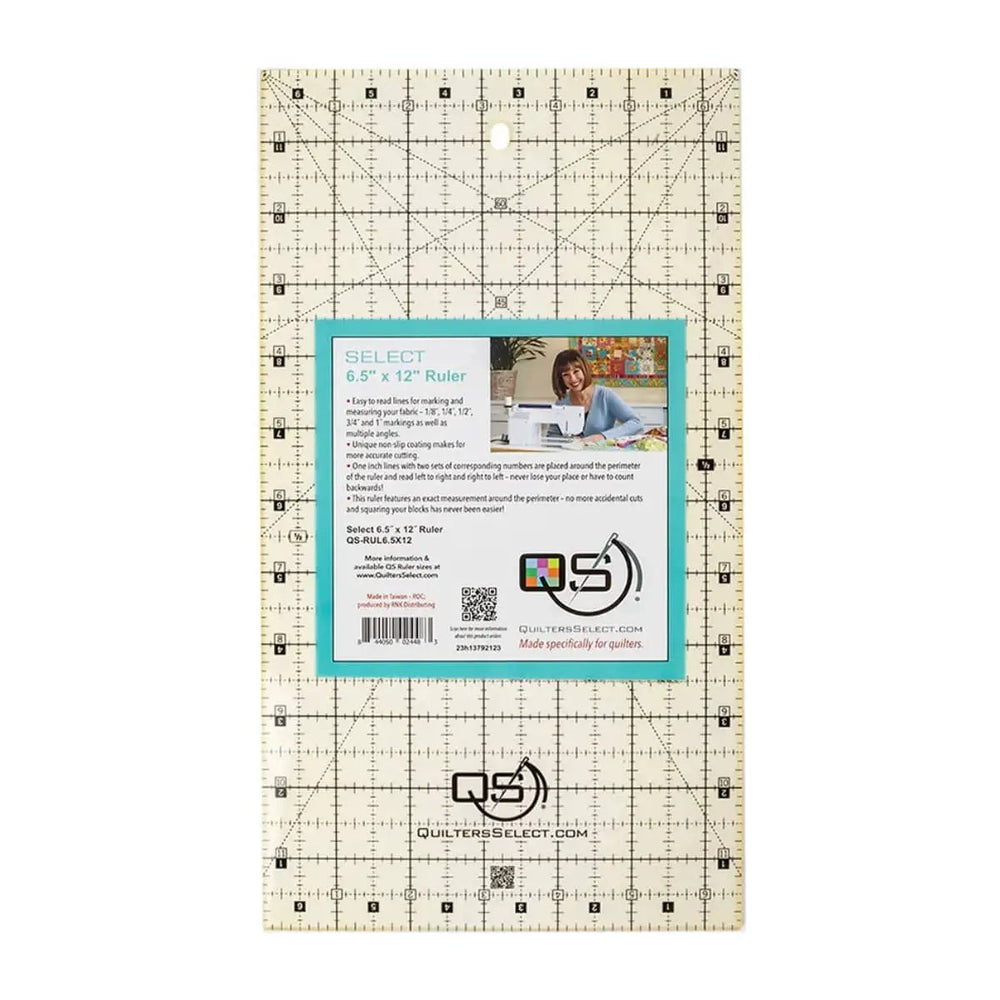 6.5" x 12" Non-Slip Ruler  ~ NEW!