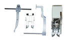 Handi Quilter Convertible Even-Feed Feet Set, 5-piece presser feet for sewing machines (metal/clear plastic)