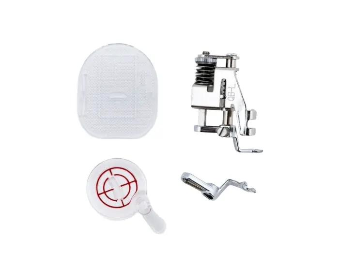 Handi Quilter Free-Motion Quilting Feet Set for HQ Stitch 210/310 – four presser feet with case