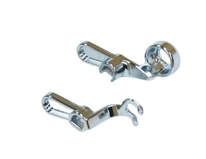 Handi Quilter Specialized Free-Motion Quilting Feet Set, presser feet, chrome metal, 2-piece