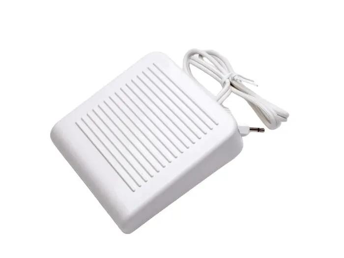 HQ Stitch Thread Cutting Foot Control by Handi Quilter; white plastic foot pedal with cord