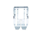 Handi Quilter Dual Feed Straight Stitch presser foot, metal silver, HQ Stitch 710 compatible