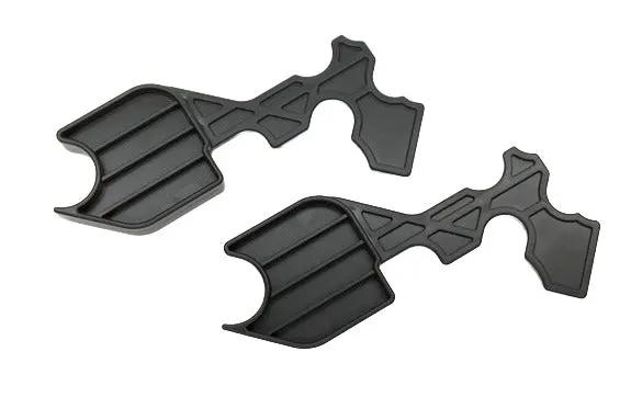Handi Quilter Handi Pole Cradles, set of 2, black plastic quilting frame accessories