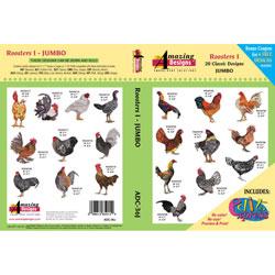 Amazing Designs ADC-36J Roosters I