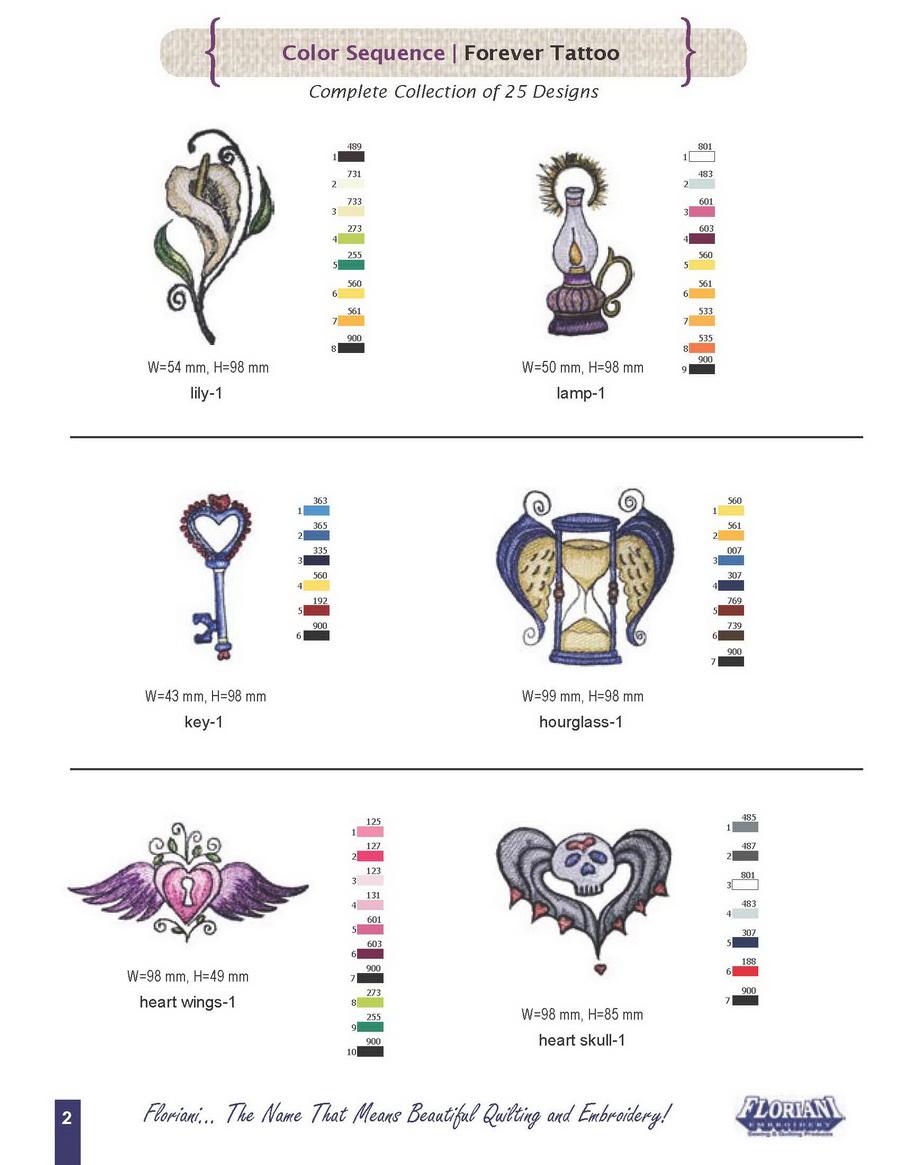 Forever Tattoo S - 9892 - Sewingmachinesplus.com