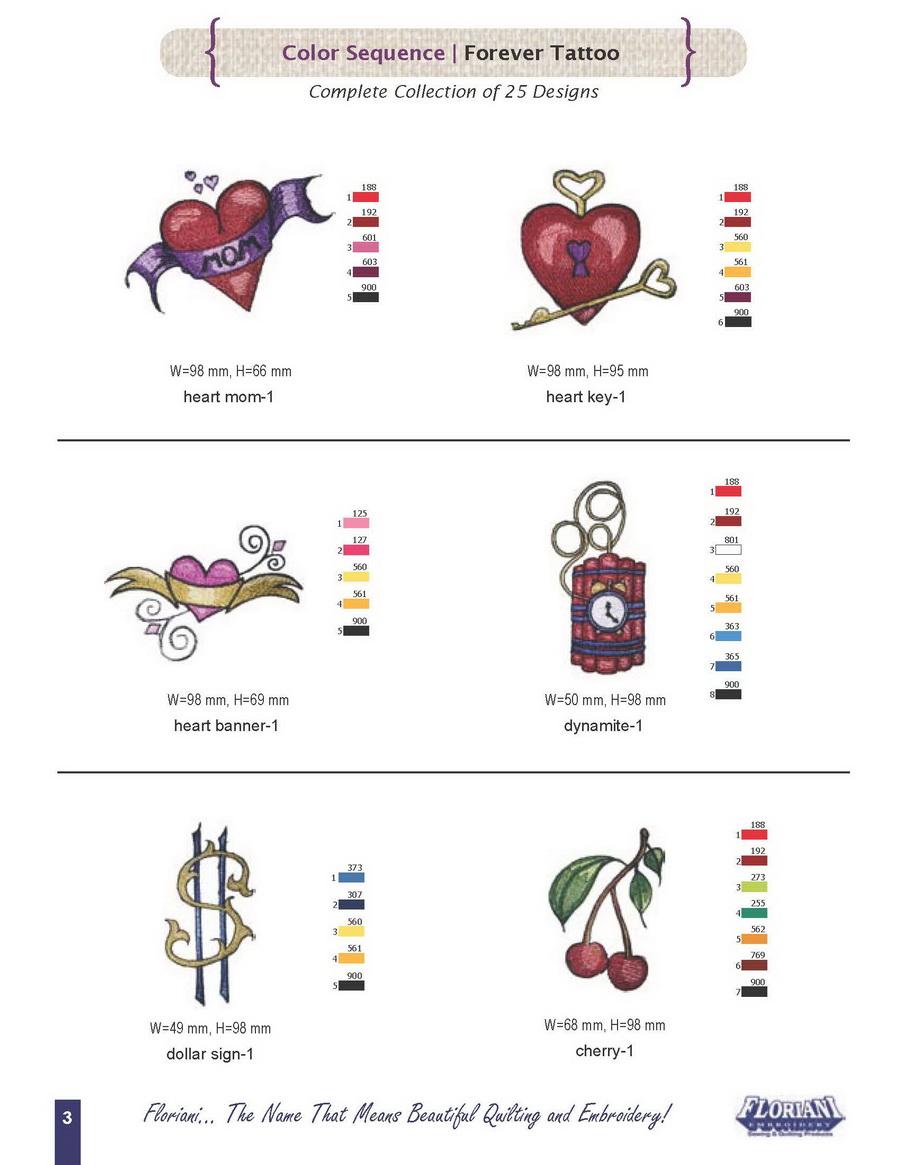 Forever Tattoo S - 9892 - Sewingmachinesplus.com