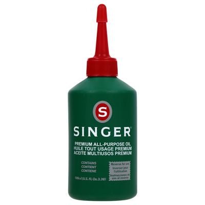 Singer Premium All - Purpose Oil 3.38oz Bottle - Sewingmachinesplus.com