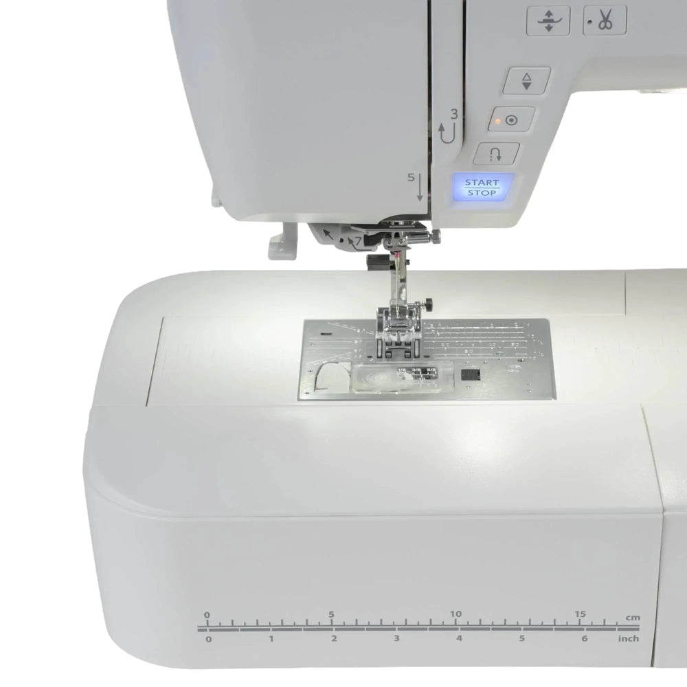 Janome Skyline 8 Sewing & Quilting Machine, white, computerized