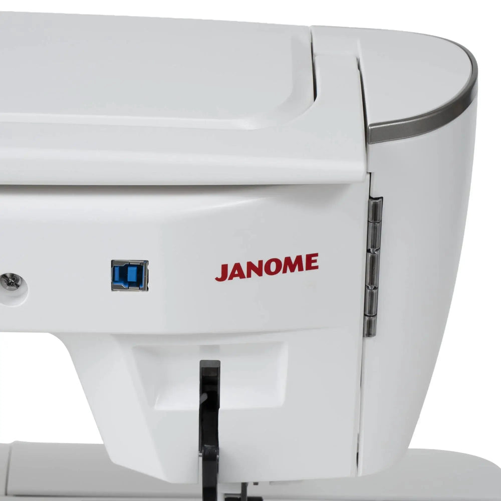 Janome Skyline 8 Sewing & Quilting Machine, white, computerized