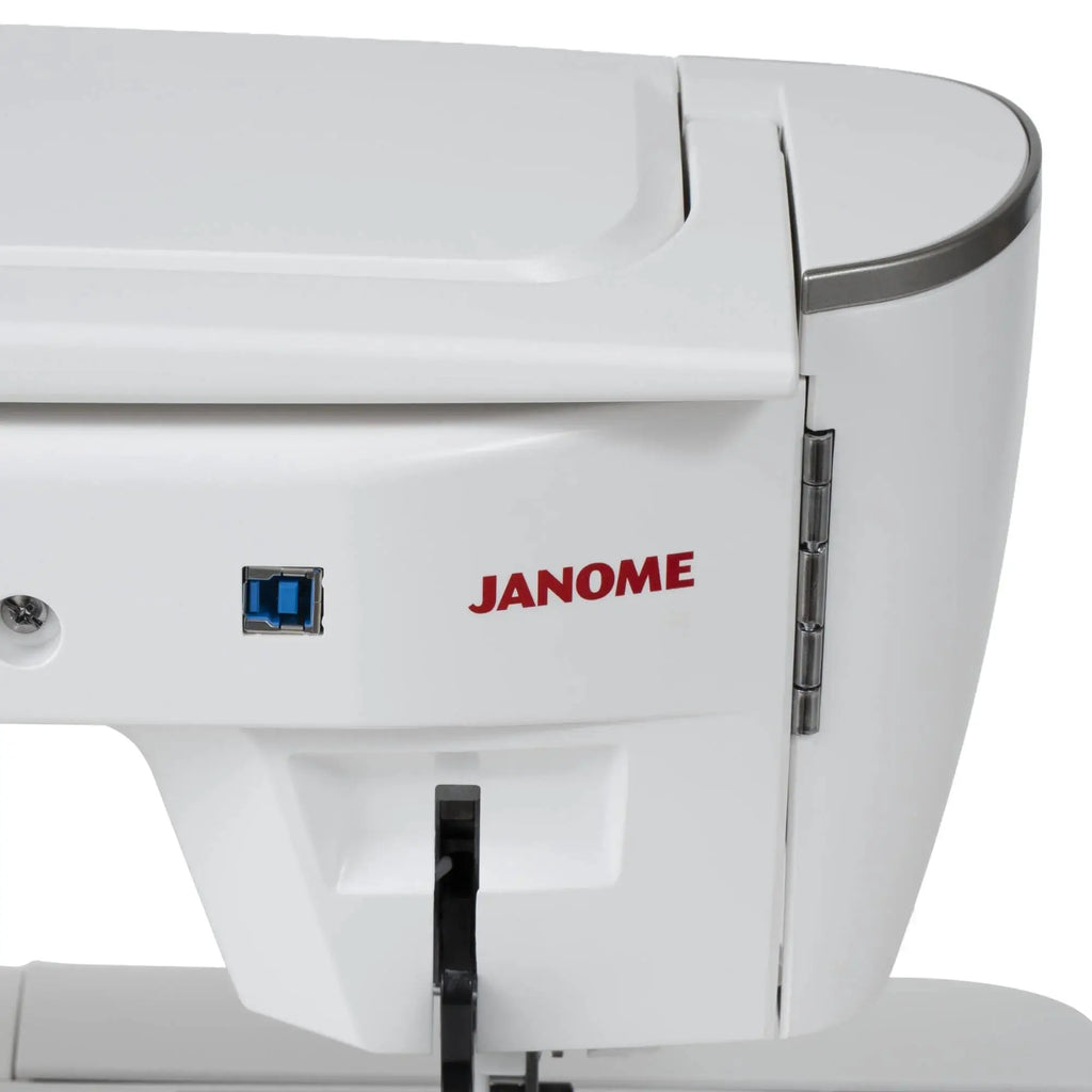 Janome Skyline 8 Sewing & Quilting Machine, white, computerized