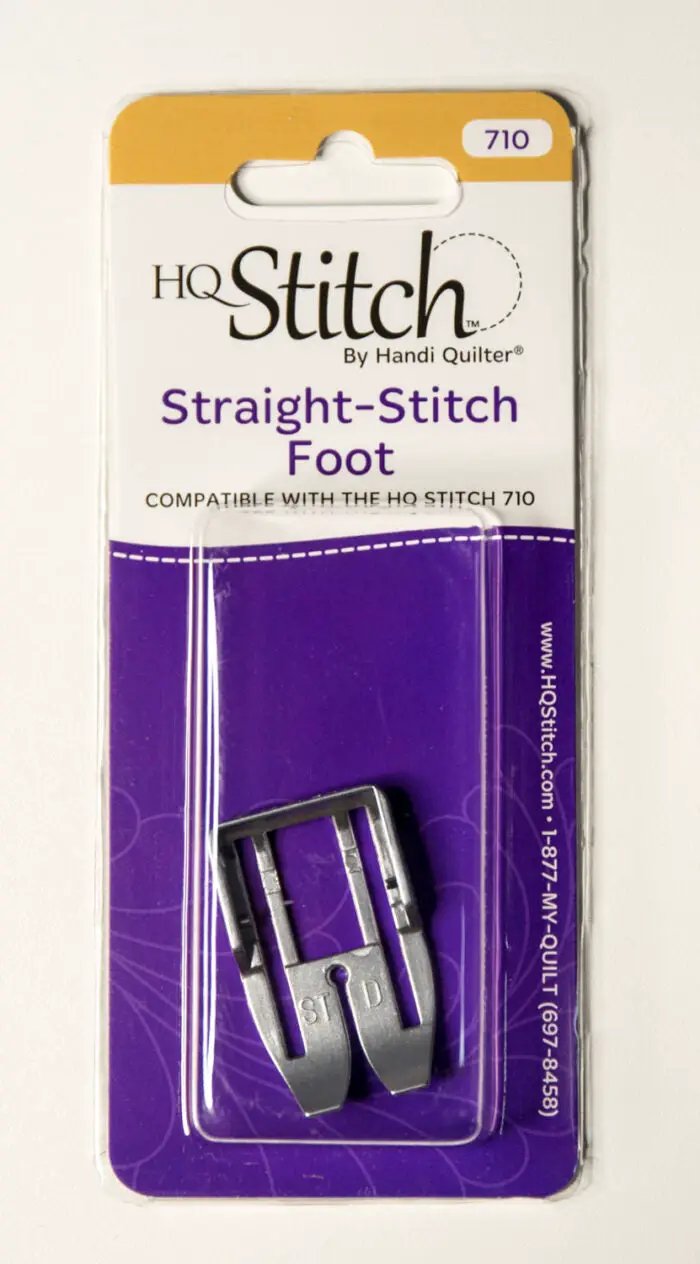 Straight-Stitch Foot for Handi Quilter HQ Stitch 710, dual-feed presser foot