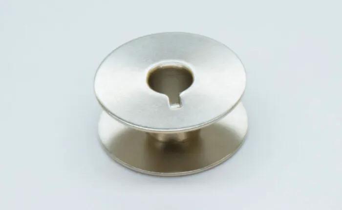 HQ bobbins for Stitch 510 L Style, metal silver