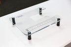 Handi Quilter HQ Stitch 210 extension table, clear acrylic with built-in ruler