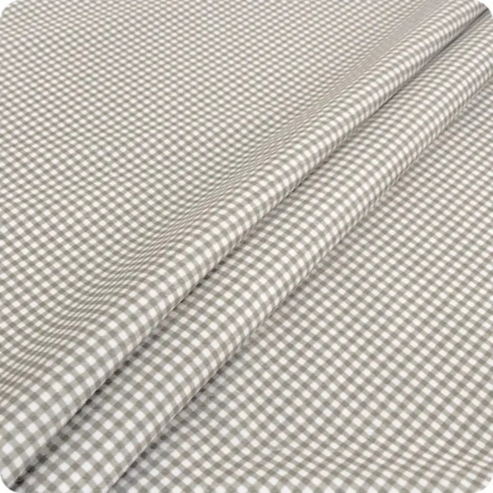 Birch & Willow Quilting Cuddle Gingham Stone